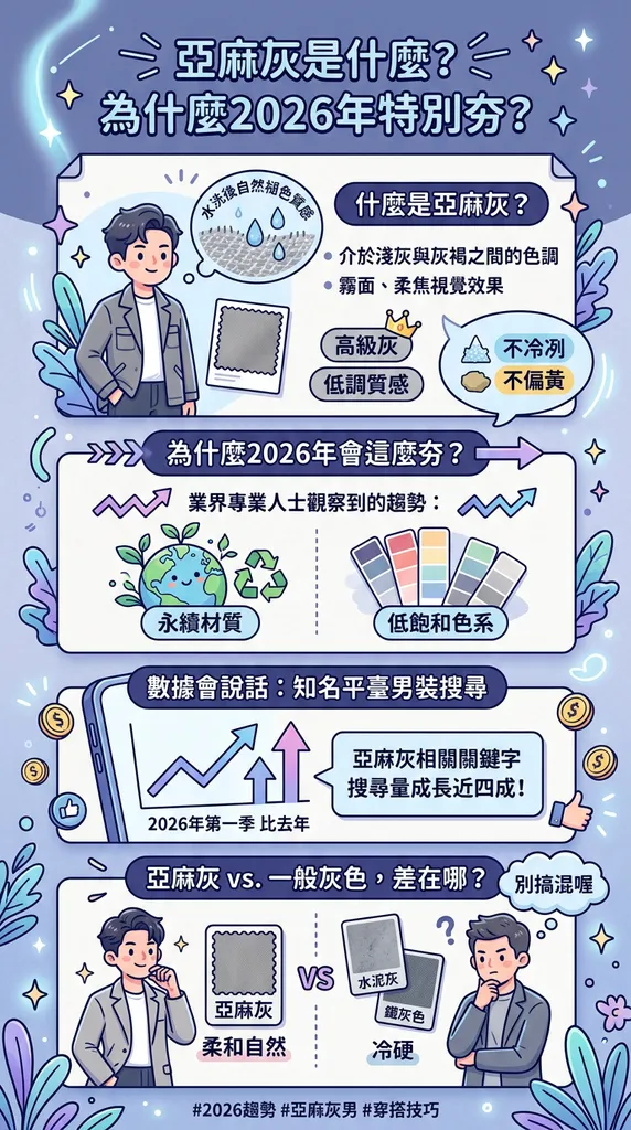 亞麻灰是什麼？為什麼2026年特別夯？